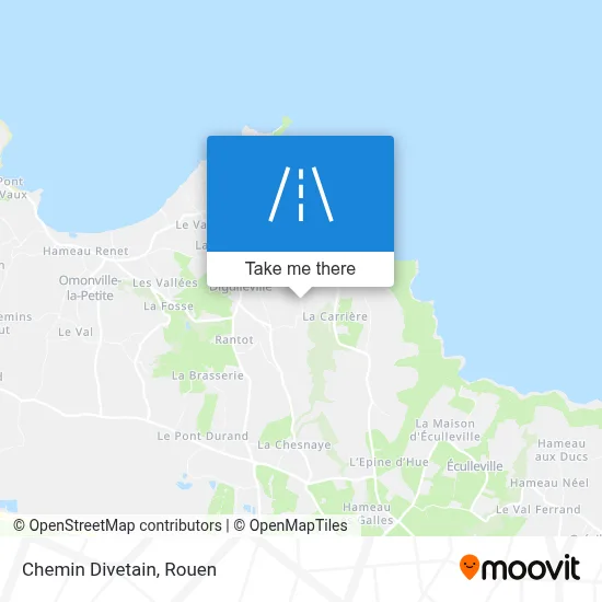 Chemin Divetain map