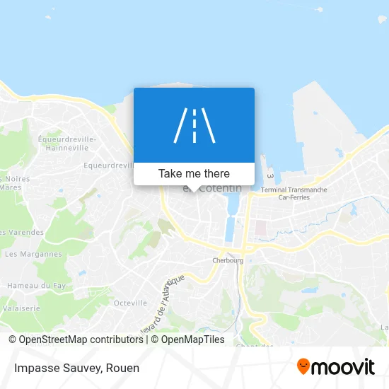 Impasse Sauvey map