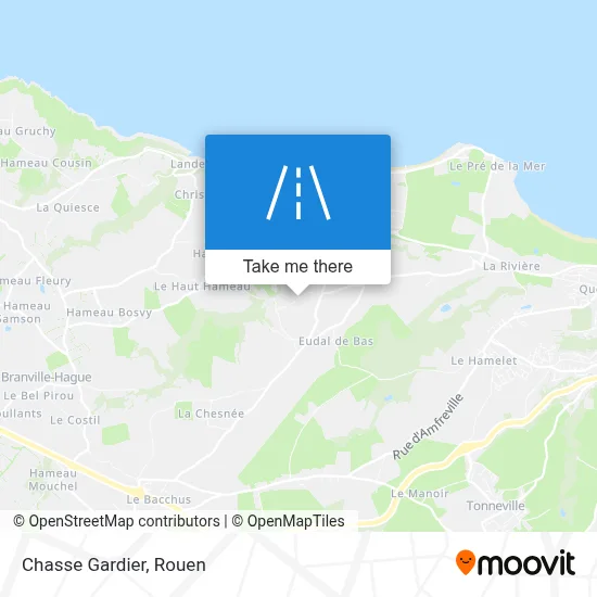Chasse Gardier map
