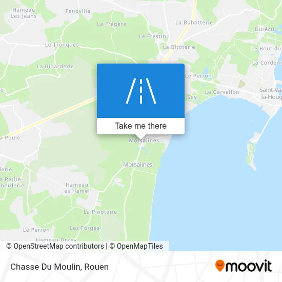 Chasse Du Moulin map