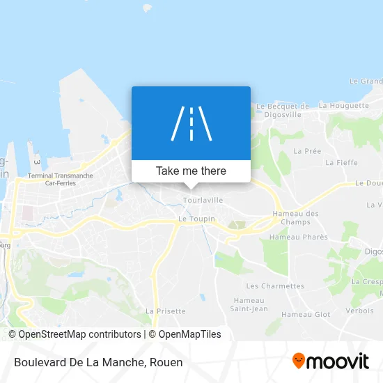 Boulevard De La Manche map
