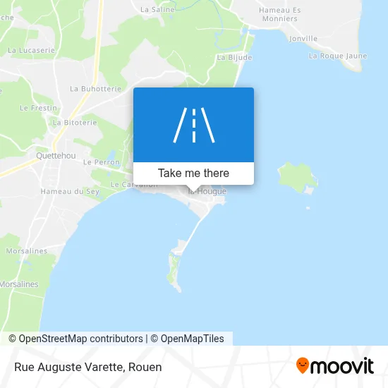 Mapa Rue Auguste Varette