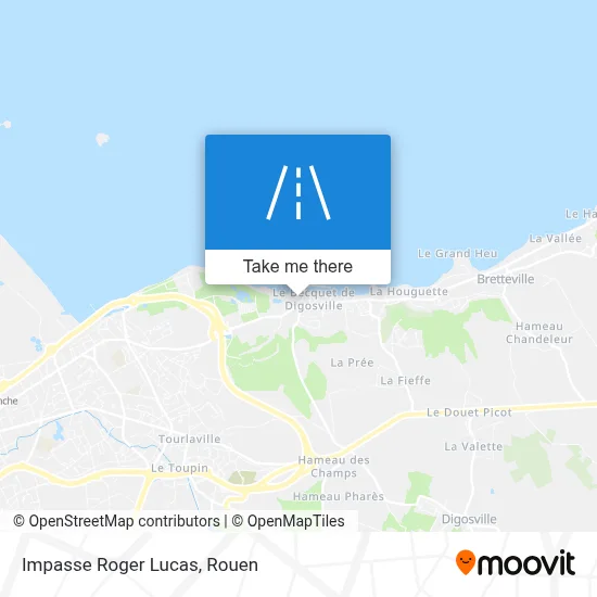 Impasse Roger Lucas map