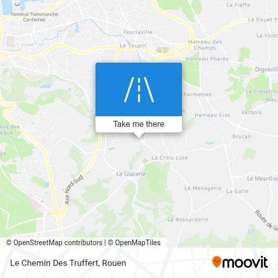 Le Chemin Des Truffert map