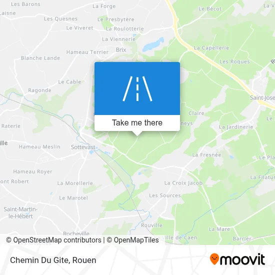 Chemin Du Gite map