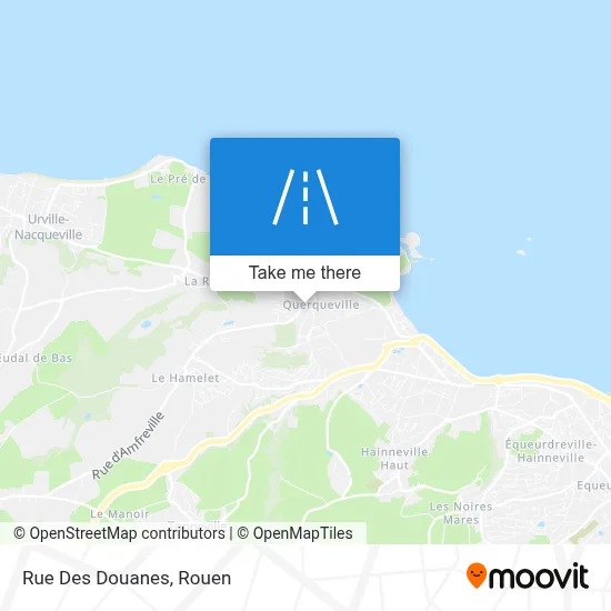 Mapa Rue Des Douanes