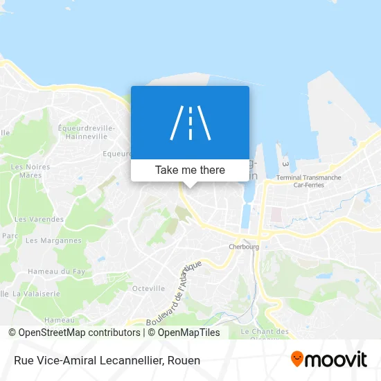 Rue Vice-Amiral Lecannellier map