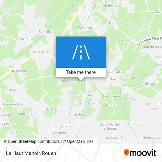 Le Haut Manoir map