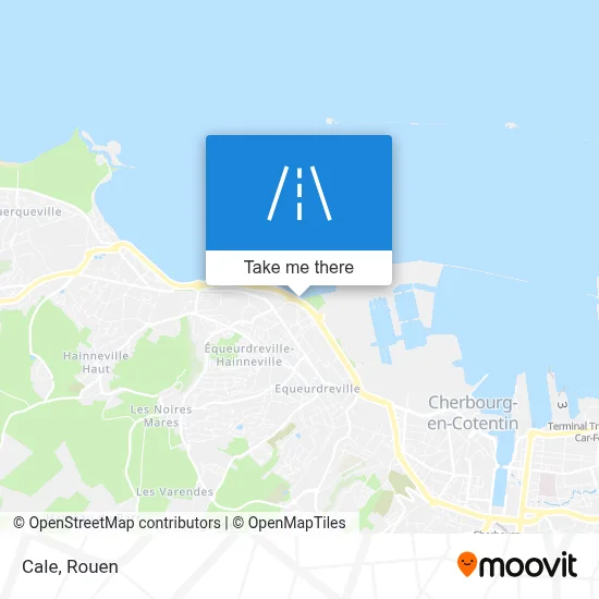 Cale map