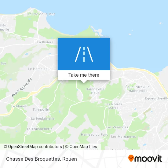 Chasse Des Broquettes map