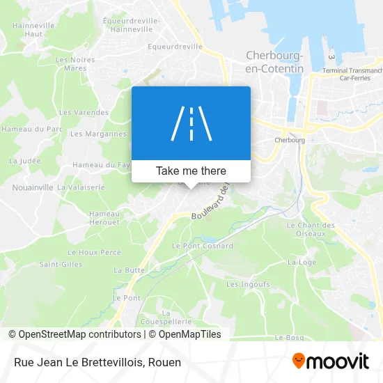 Rue Jean Le Brettevillois map