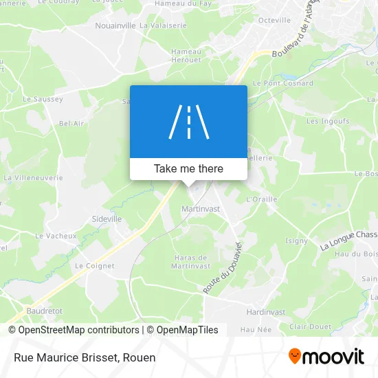 Rue Maurice Brisset map