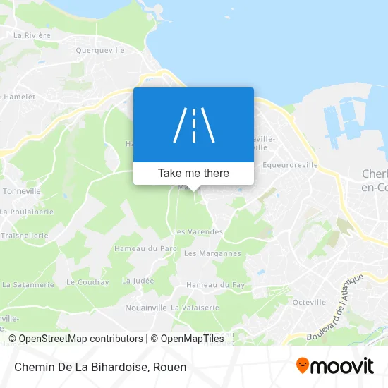 Chemin De La Bihardoise map