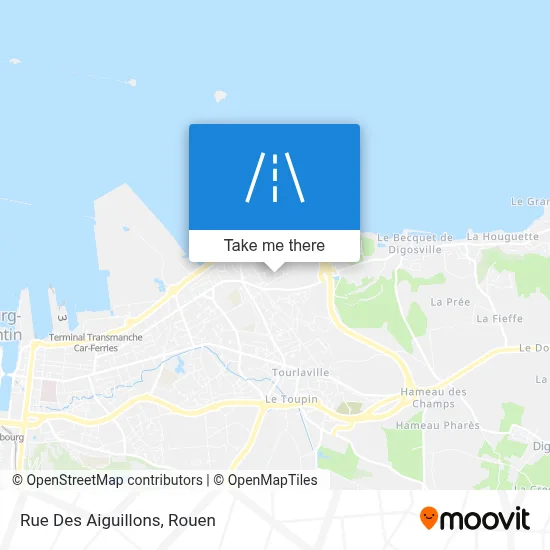 Rue Des Aiguillons map