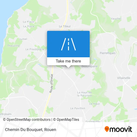 Chemin Du Bouquet map