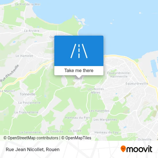 Rue Jean Nicollet map