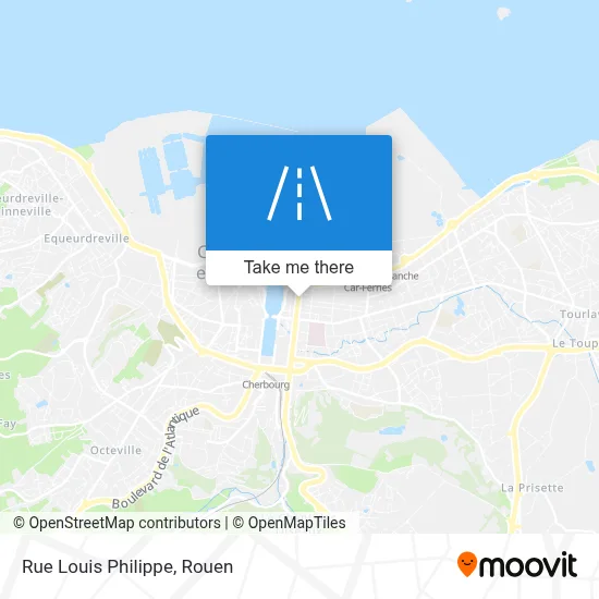 Rue Louis Philippe map