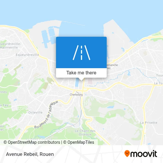 Avenue Rebeil map