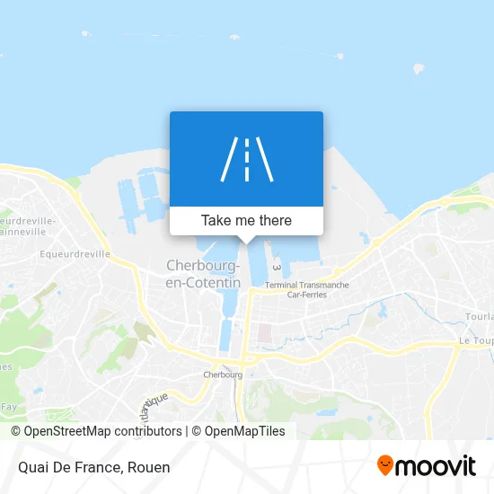 Quai De France map