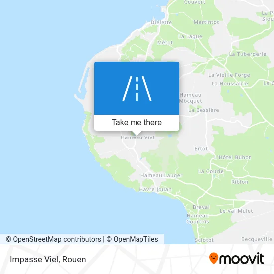 Impasse Viel map