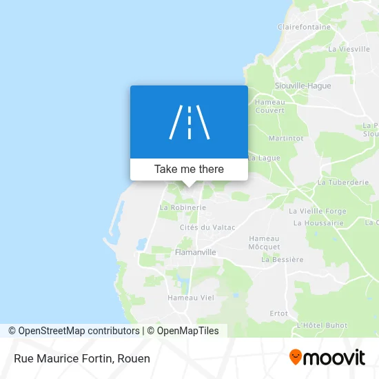Rue Maurice Fortin map