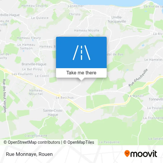 Rue Monnaye map