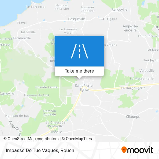 Impasse De Tue Vaques map