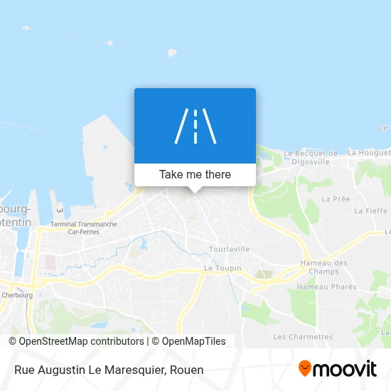 Rue Augustin Le Maresquier map