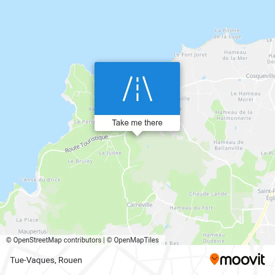 Tue-Vaques map