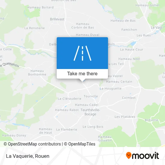 La Vaquerie map