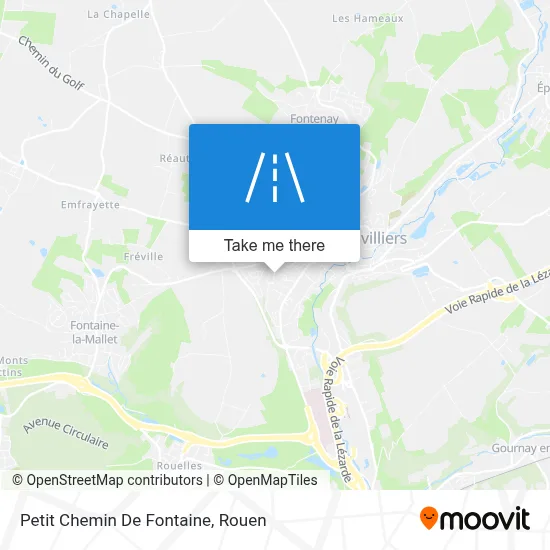 Petit Chemin De Fontaine map