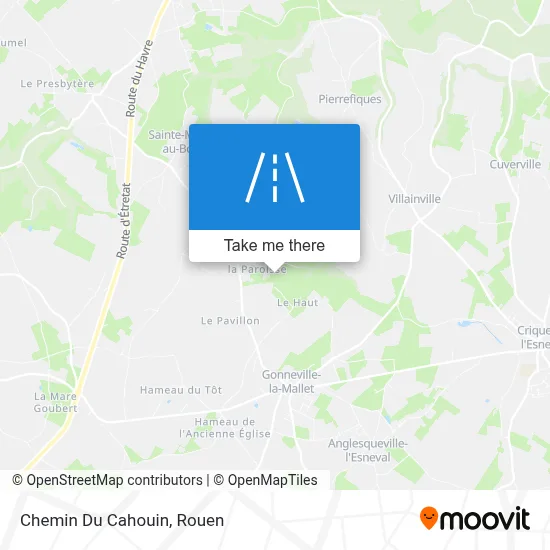 Chemin Du Cahouin map