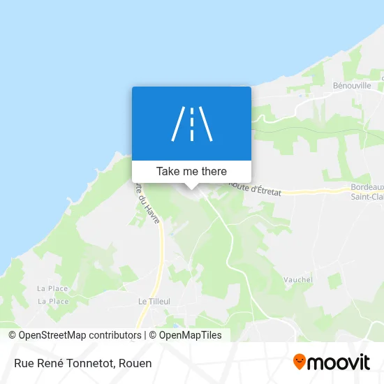 Rue René Tonnetot map