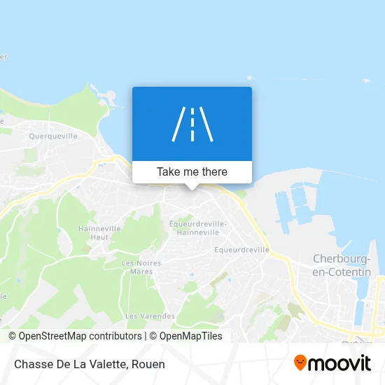 Chasse De La Valette map