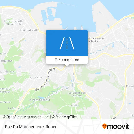 Rue Du Marquenterre map