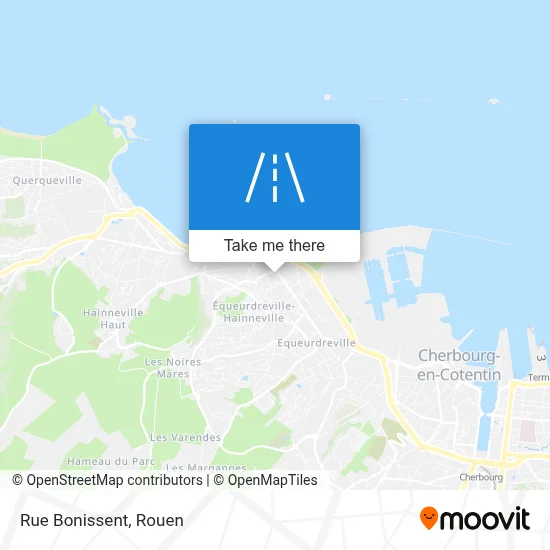 Rue Bonissent map