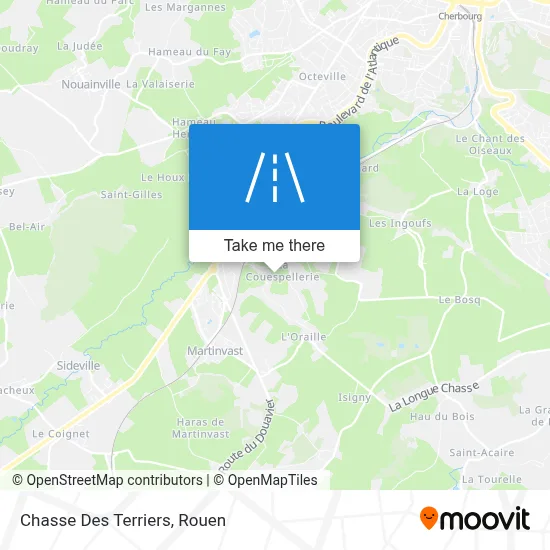 Chasse Des Terriers map