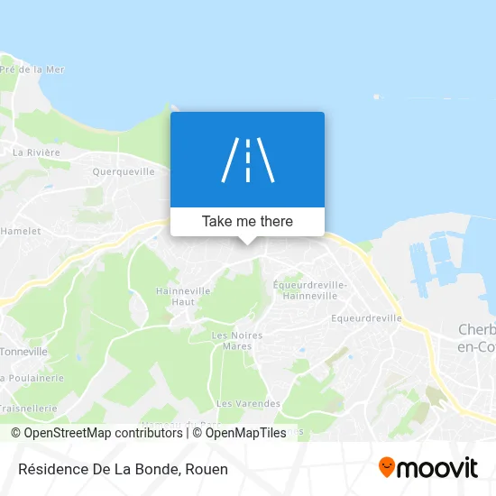 Résidence De La Bonde map