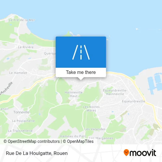 Rue De La Houlgatte map