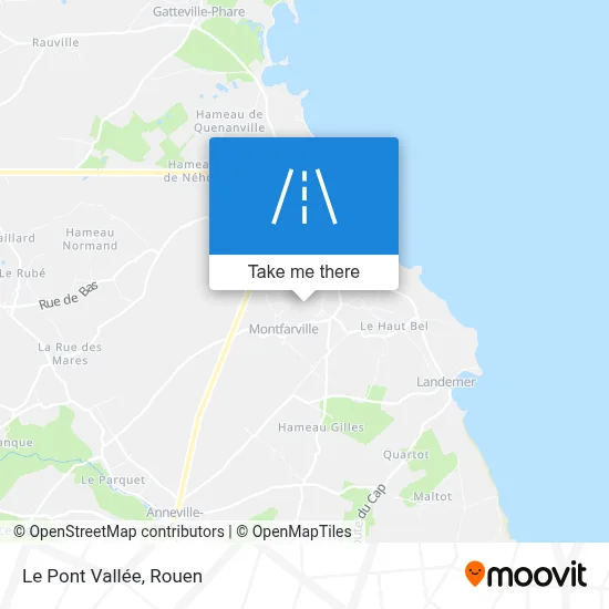 Le Pont Vallée map