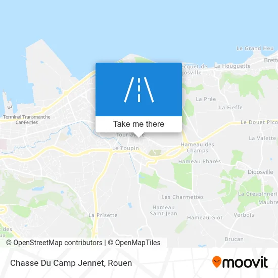 Chasse Du Camp Jennet map