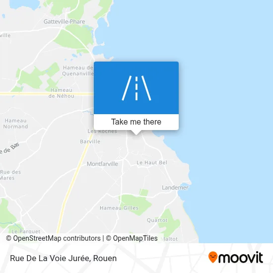 Rue De La Voie Jurée map