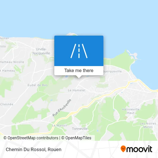 Mapa Chemin Du Rossol