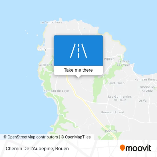 Chemin De L'Aubépine map