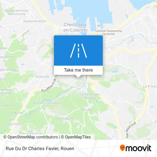 Rue Du Dr Charles Favier map