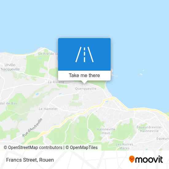 Rue Des Francs map