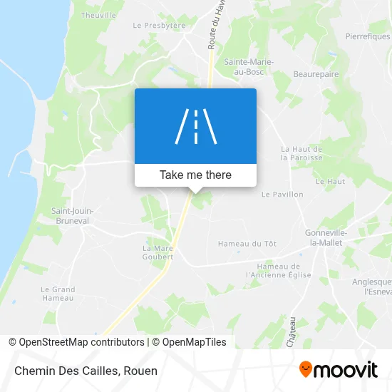 Chemin Des Cailles map