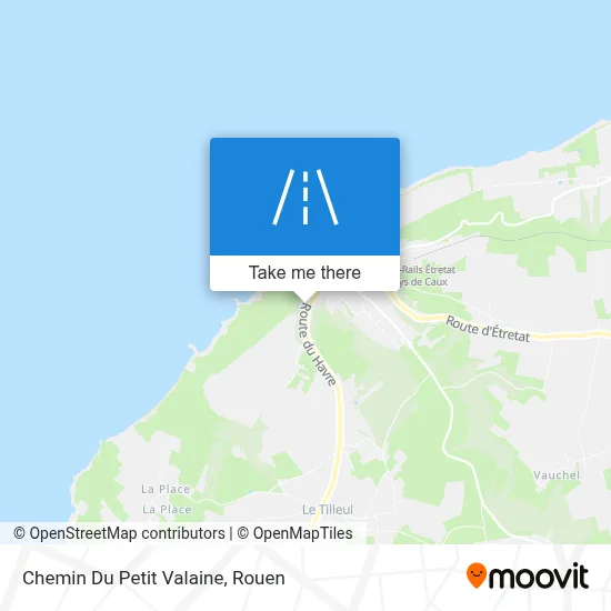 Chemin Du Petit Valaine map