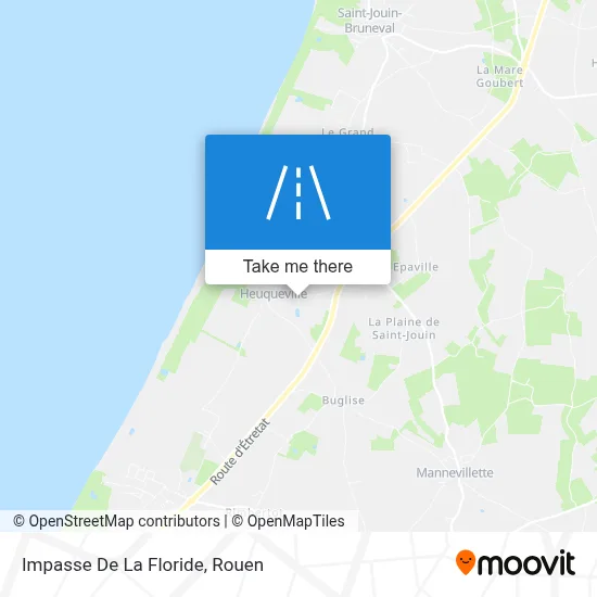 Impasse De La Floride map