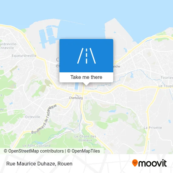 Rue Maurice Duhaze map